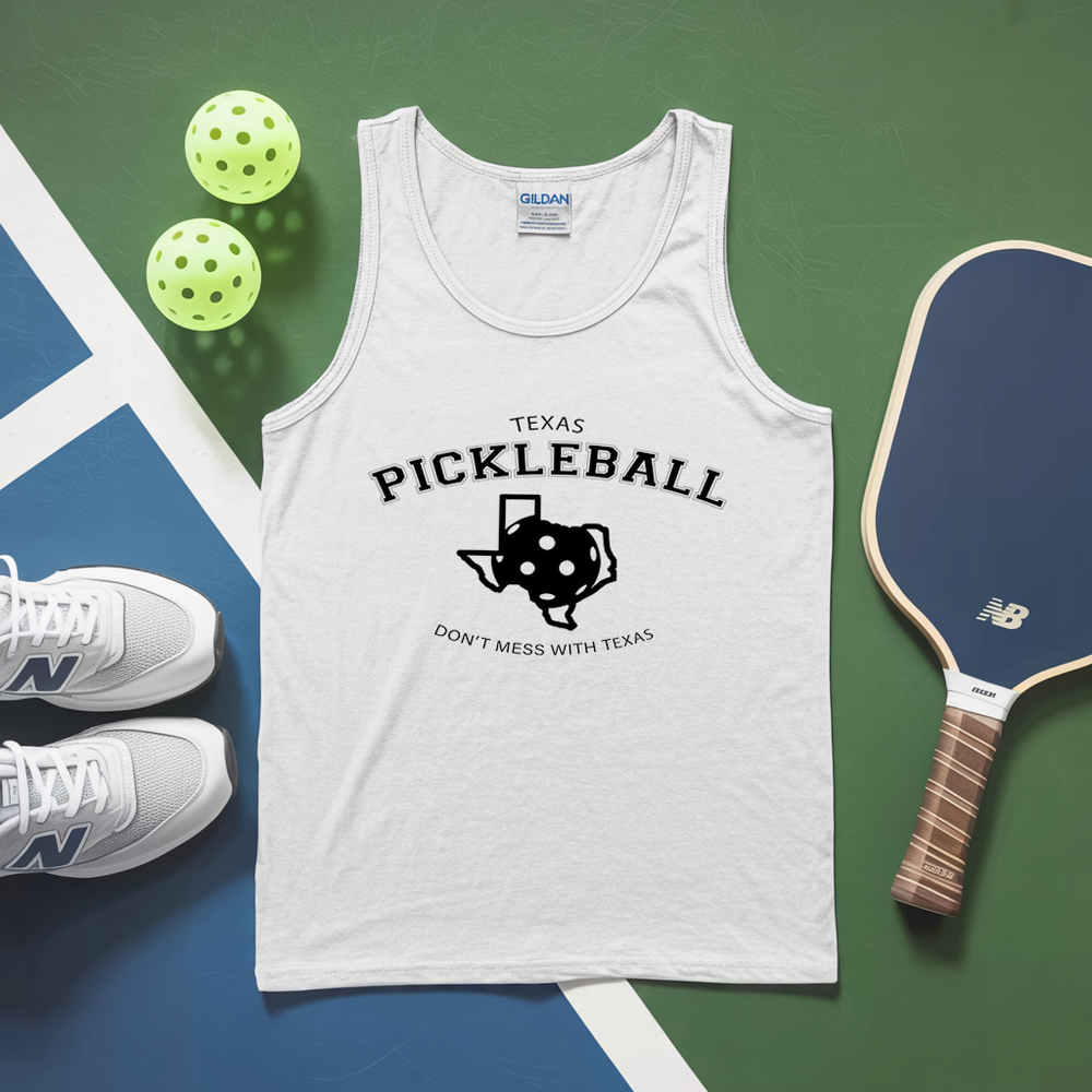 Don't Mess With Texas Pickleball Tank Top - Picklechillz