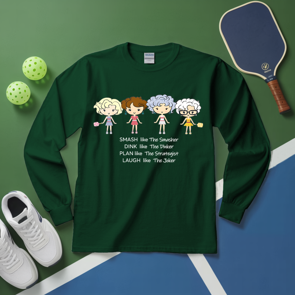 The Golden Girls Pickleball v2 Long Sleeve - Picklechillz