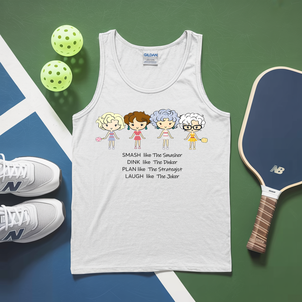 The Golden Girls Pickleball v2 Tank Top - Picklechillz