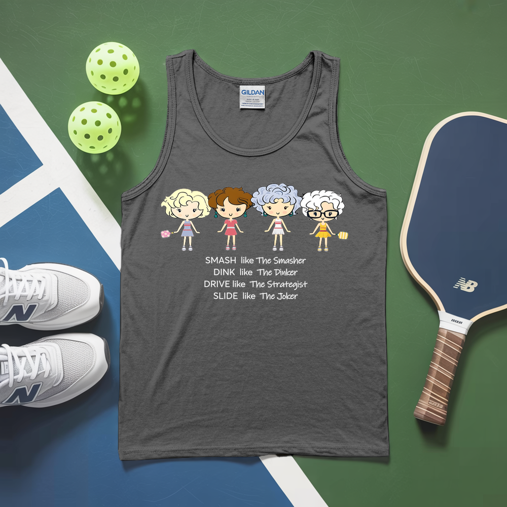 The Golden Girls Pickleball v3 Tank Top - Picklechillz