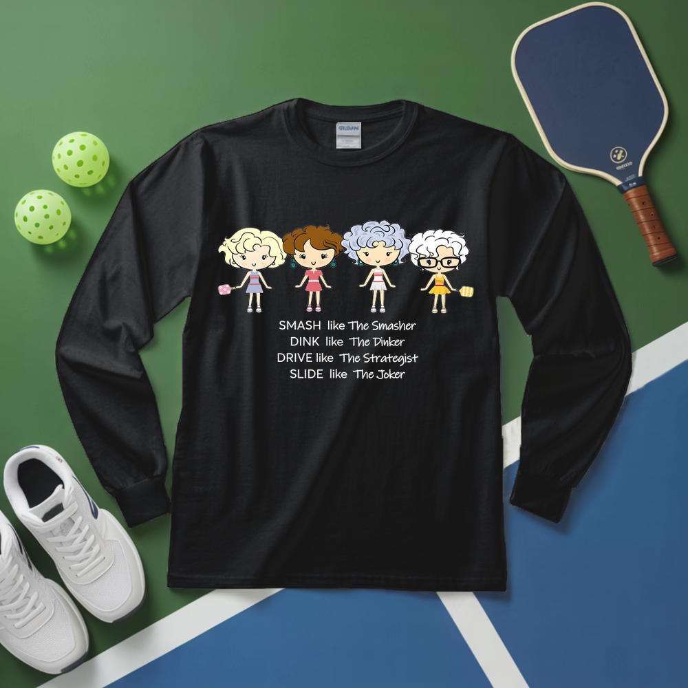 The Golden Girls Pickleball v3 Long Sleeve - Picklechillz