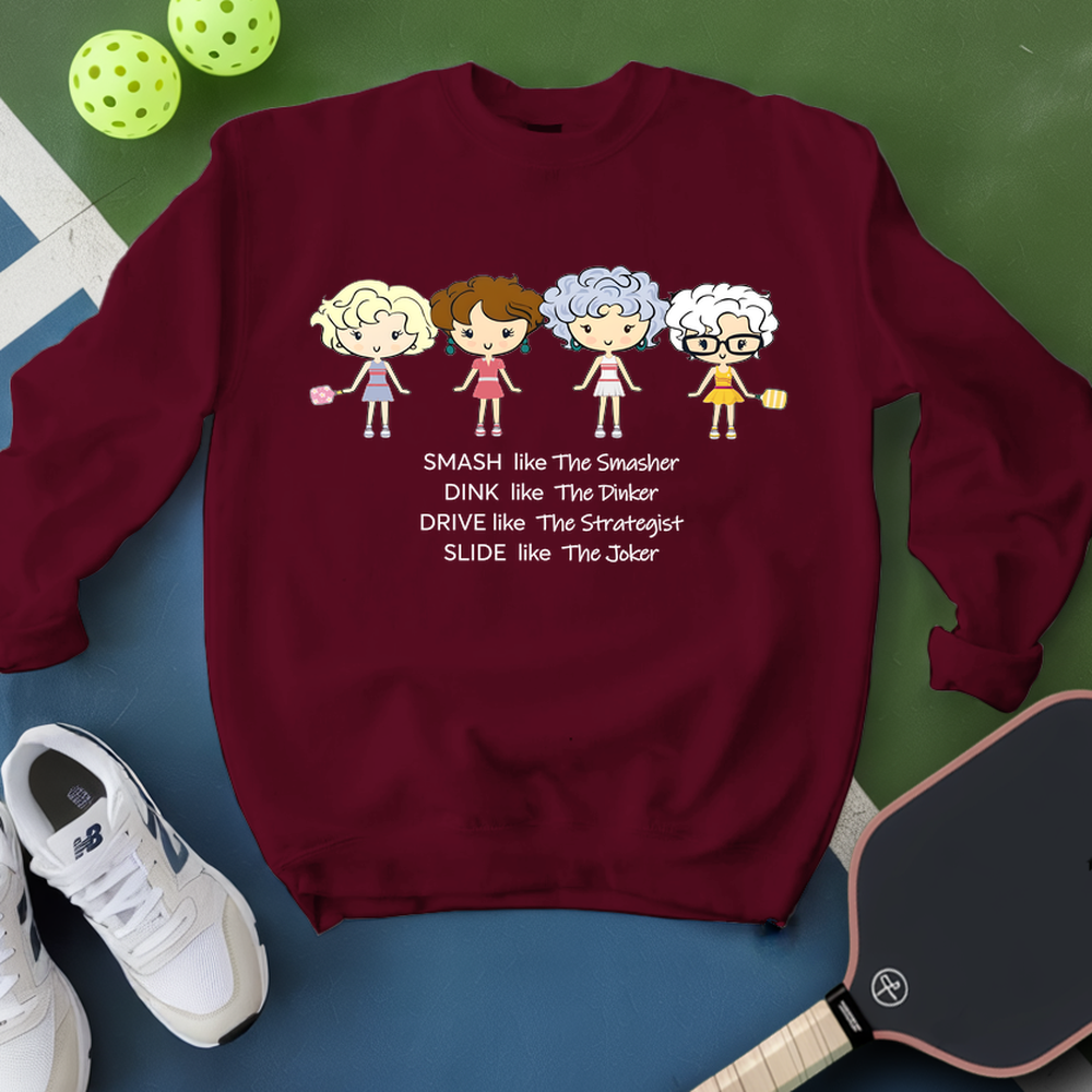 The Golden Girls Pickleball v3 Sweatshirt - Picklechillz