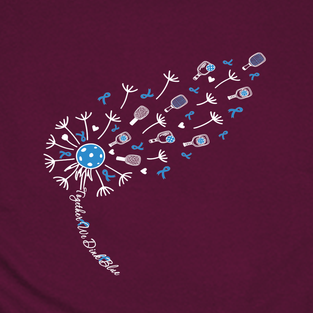 Together We Dink Blue Unisex T-Shirt - Picklechillz