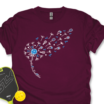 Together We Dink Blue Unisex T-Shirt - Picklechillz