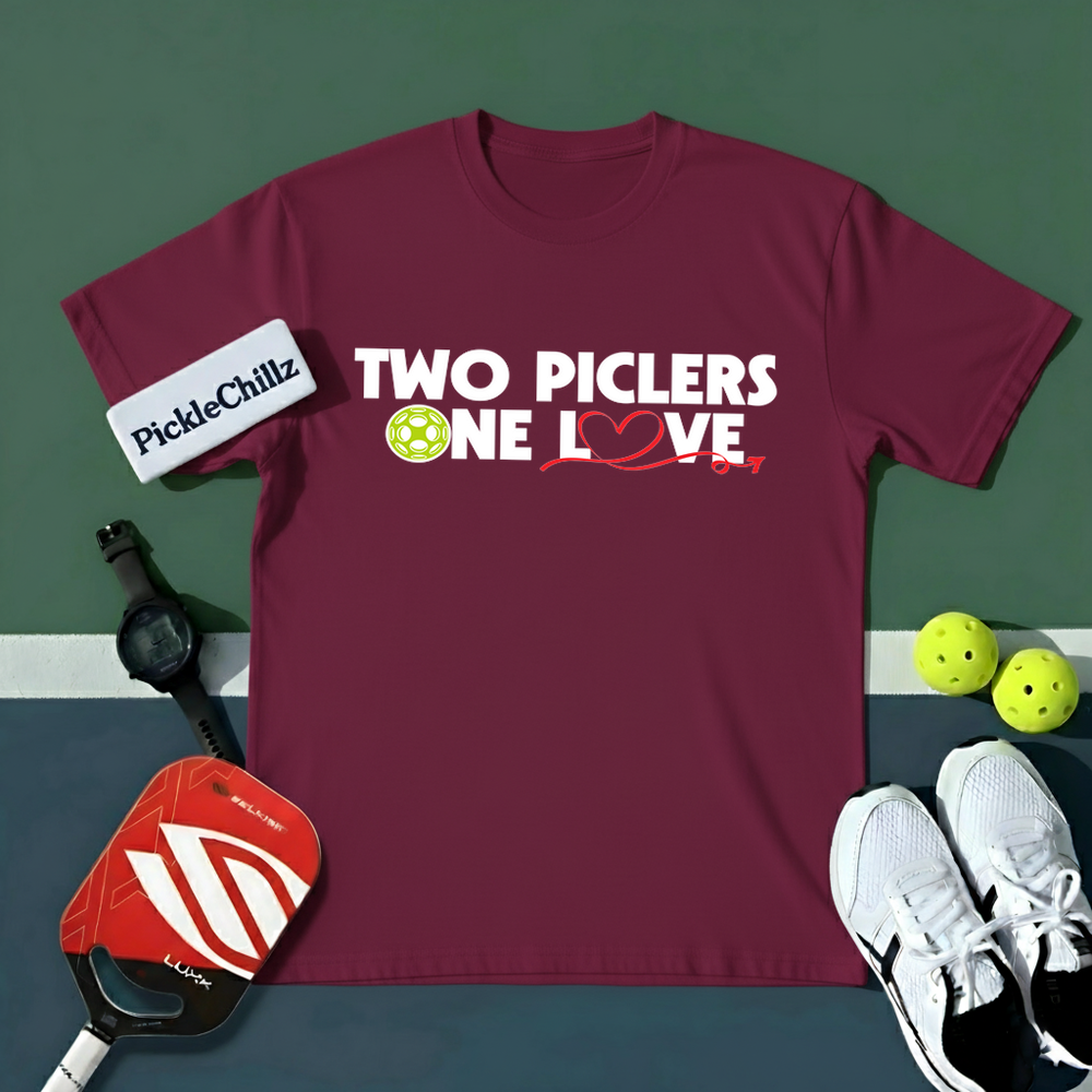 Two Picklers, One Love for Him Unisex T-Shirt - Picklechillz