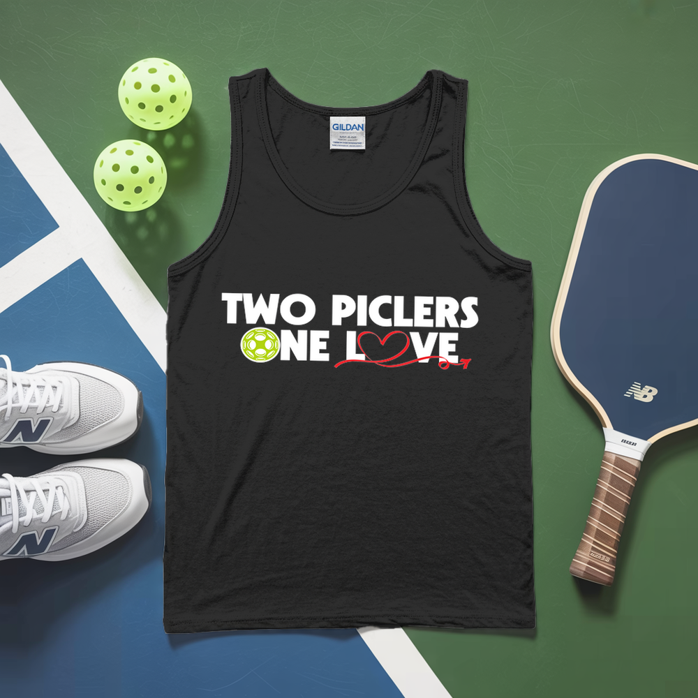 Two Picklers, One Love for Him Tank Top - Picklechillz
