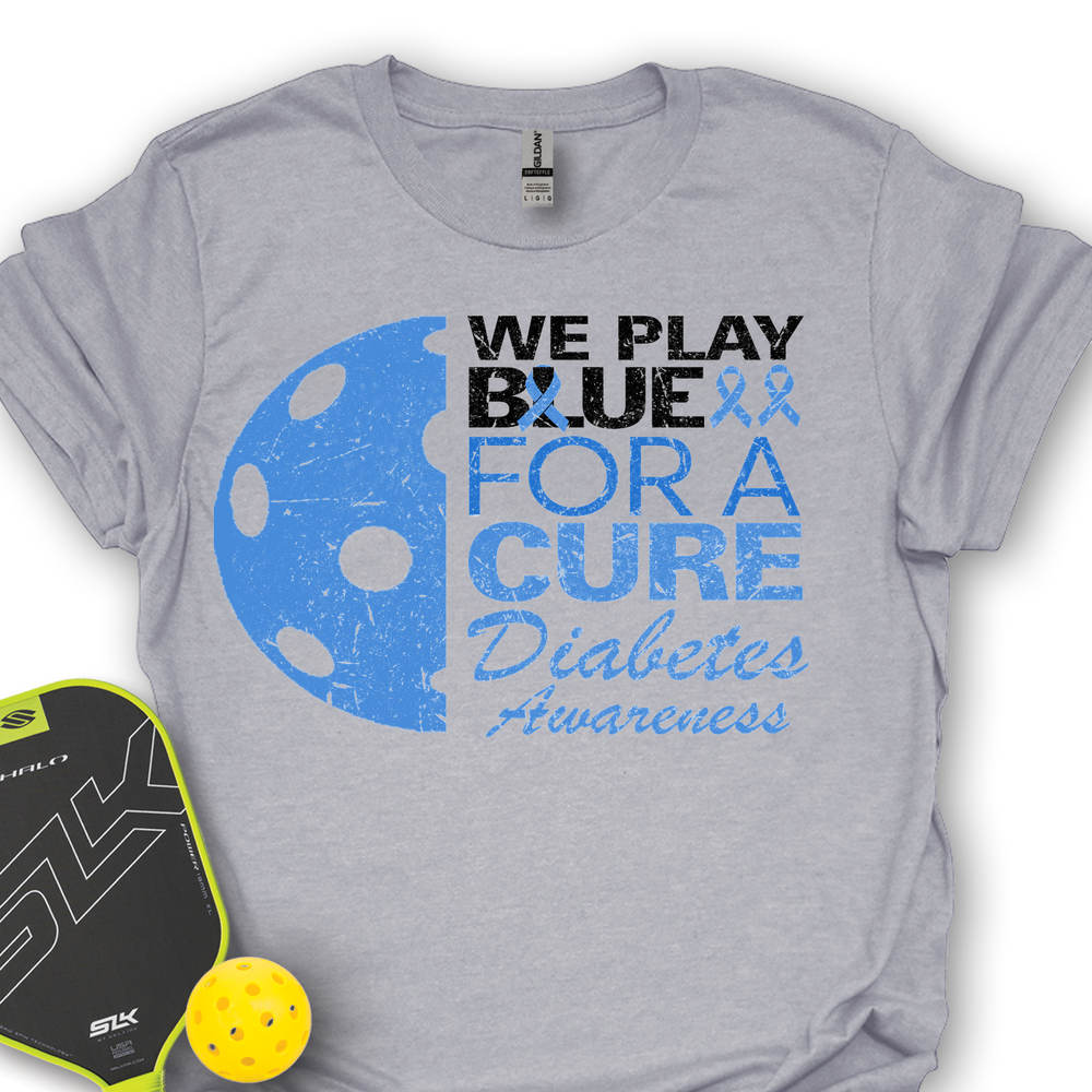 We Play Blue For A Cure Unisex T-Shirt - Picklechillz