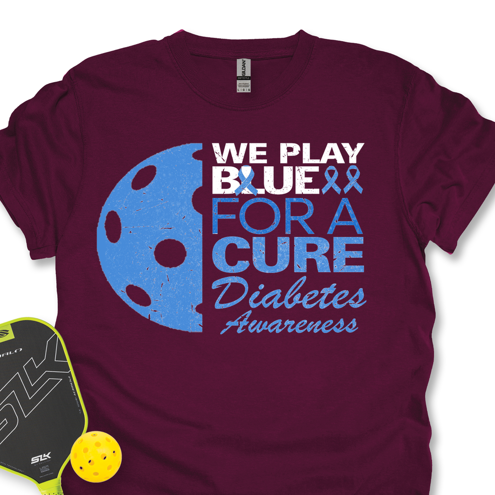 We Play Blue For A Cure Unisex T-Shirt - Picklechillz