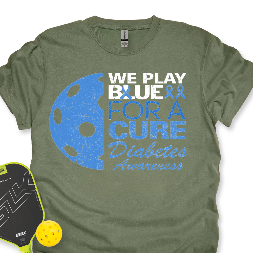 We Play Blue For A Cure Unisex T-Shirt - Picklechillz