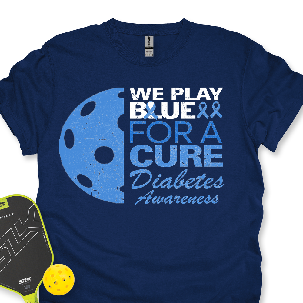 We Play Blue For A Cure Unisex T-Shirt - Picklechillz