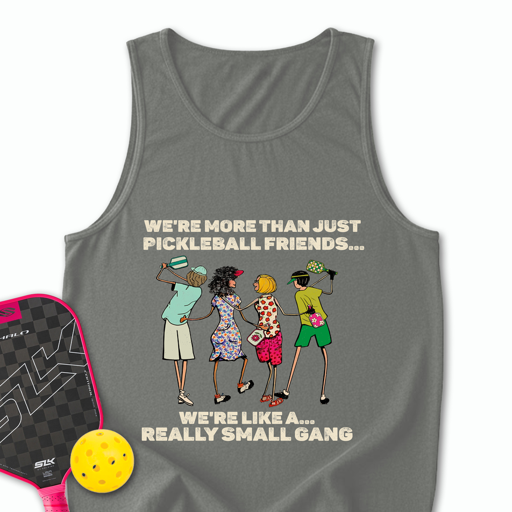 We're More Than Just Pickleball Friends Team Friend ... Retro Tank Top - Picklechillz