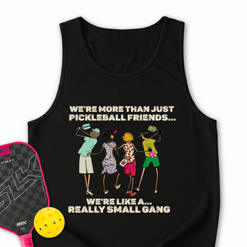 We're More Than Just Pickleball Friends Team Friend ... Retro Tank Top - Picklechillz