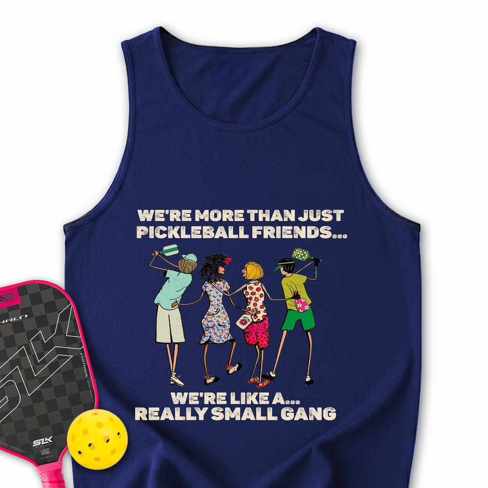 We're More Than Just Pickleball Friends Team Friend ... Retro Tank Top - Picklechillz