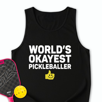 World’s Okayest Pickleballer Tank Top - Picklechillz