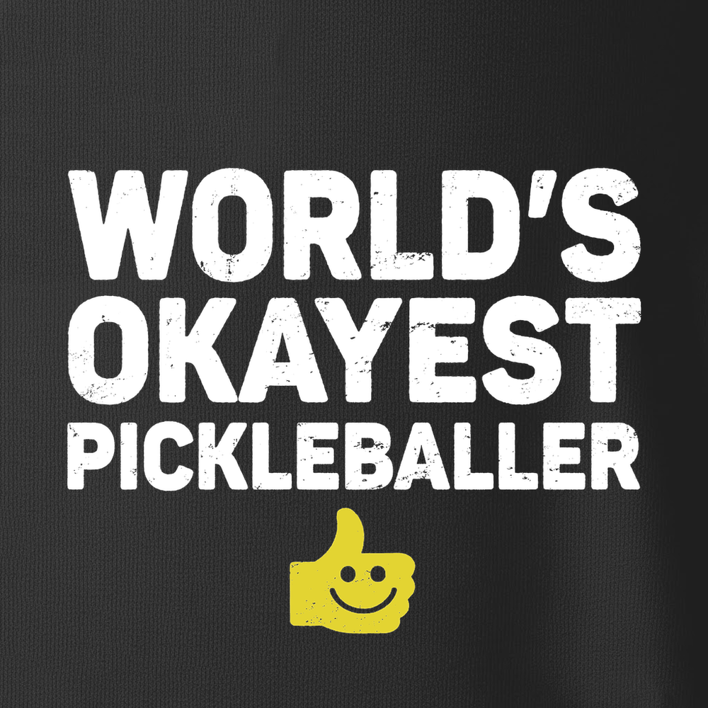 World’s Okayest Pickleballer Long Sleeve - Picklechillz
