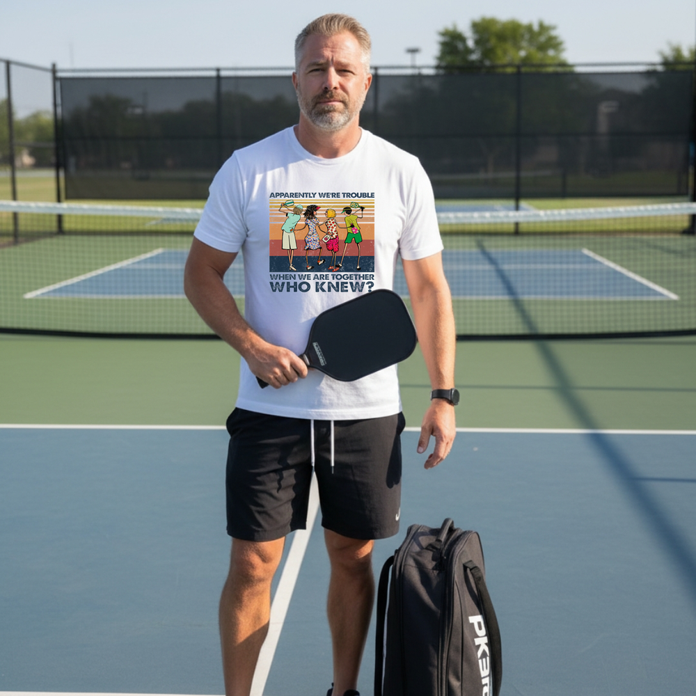 Apparently We'Re Trouble When We Are Together Who Knew Unisex T-Shirt - Picklechillz