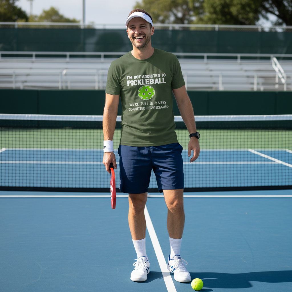 I'm Not Addicted to Pickleball Unisex T-Shirt - Picklechillz