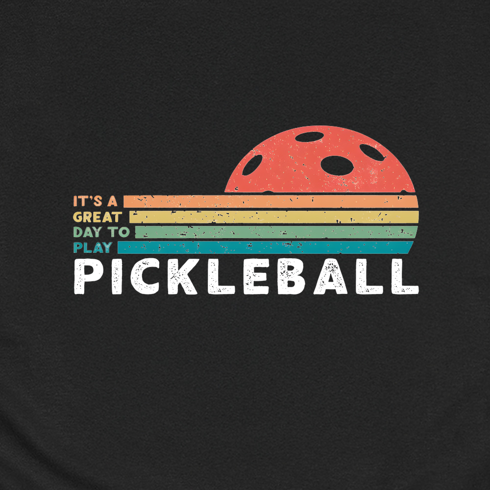 It’s a Great Day to Play Pickleball Retro Unisex T-Shirt - Picklechillz