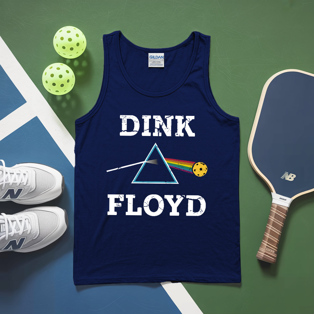 Dink Floyd Funny Parody Tank Top - Picklechillz
