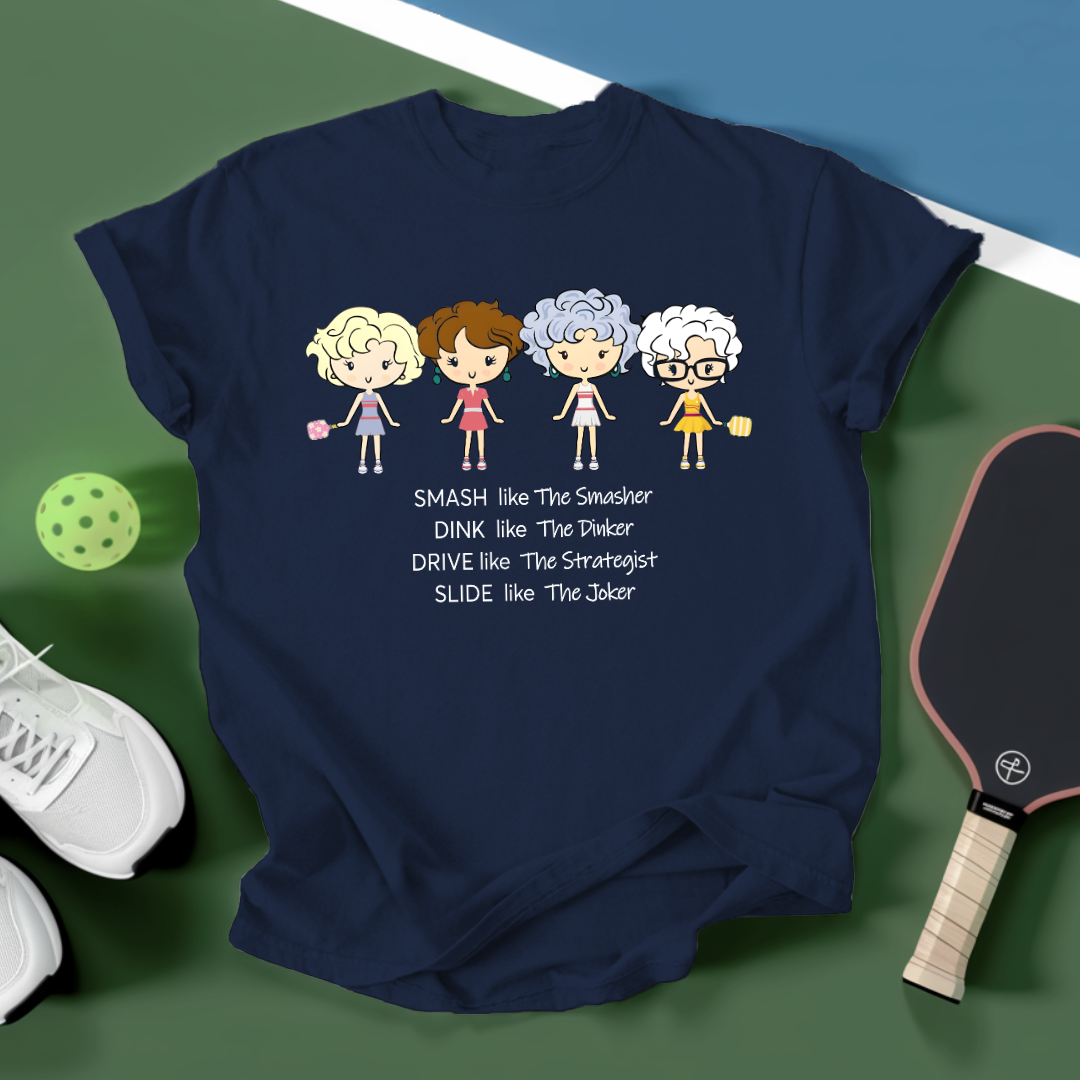 The Golden Girls Pickleball v3 Unisex T-Shirt - Picklechillz