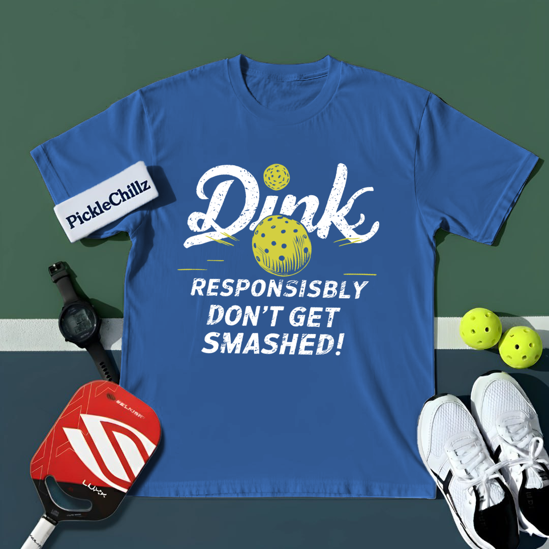 Dink Responsibly Unisex T-Shirt - Picklechillz
