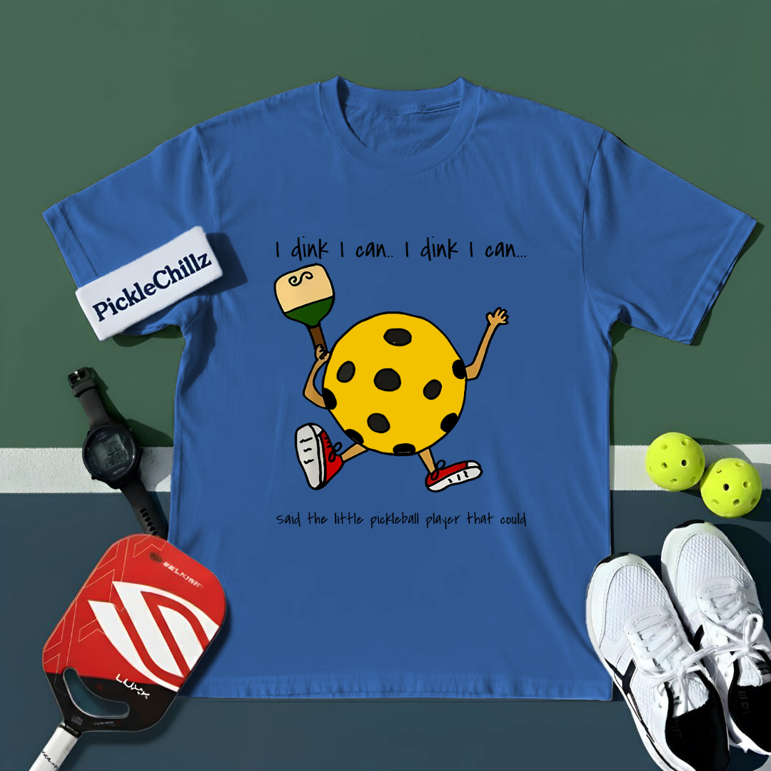 I Dink I Can Pickleball Player Unisex T-Shirt - Picklechillz