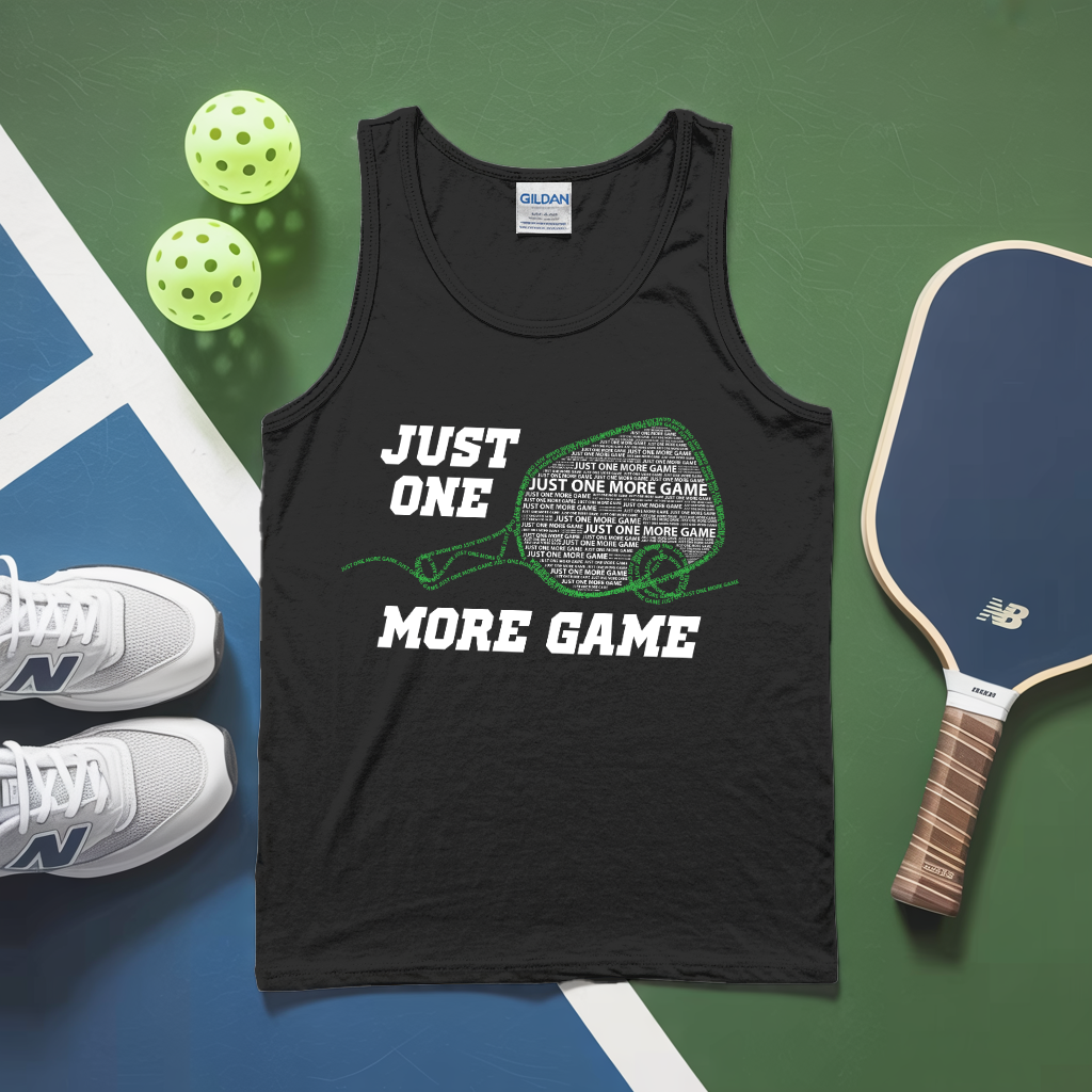 Just One More Game Quotes v2 Tank Top - Picklechillz
