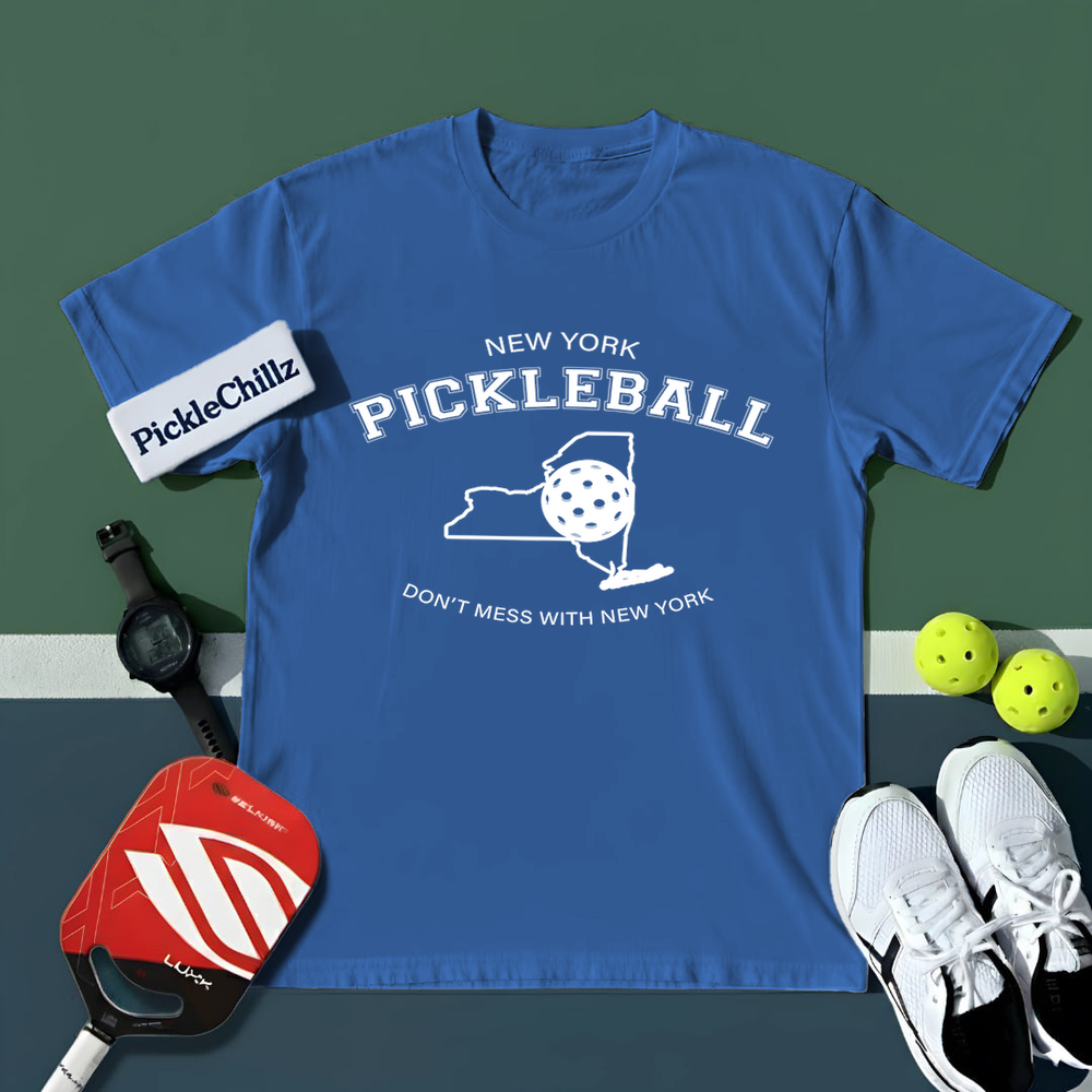 Don't Mess With New York Pickleball Unisex T-Shirt - Picklechillz