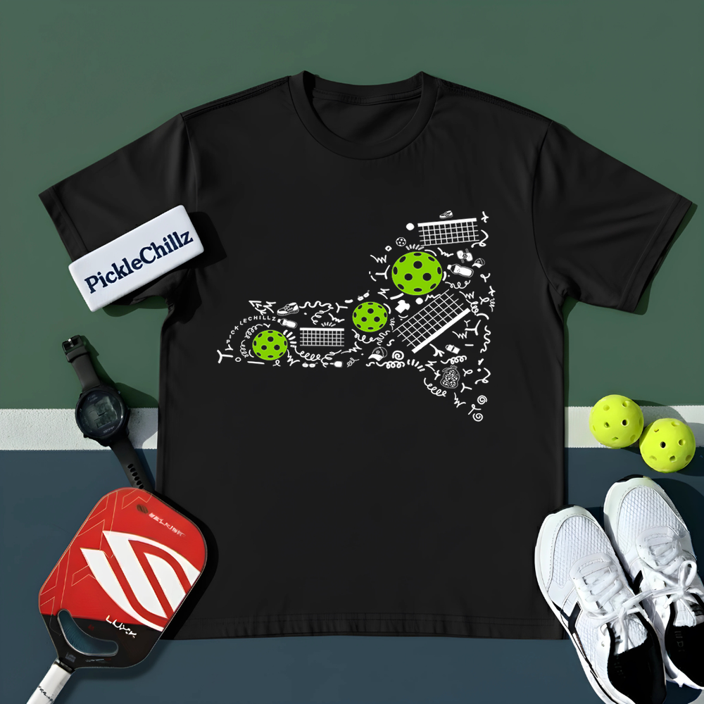 New York Pickleball Map Unisex T-Shirt - Picklechillz
