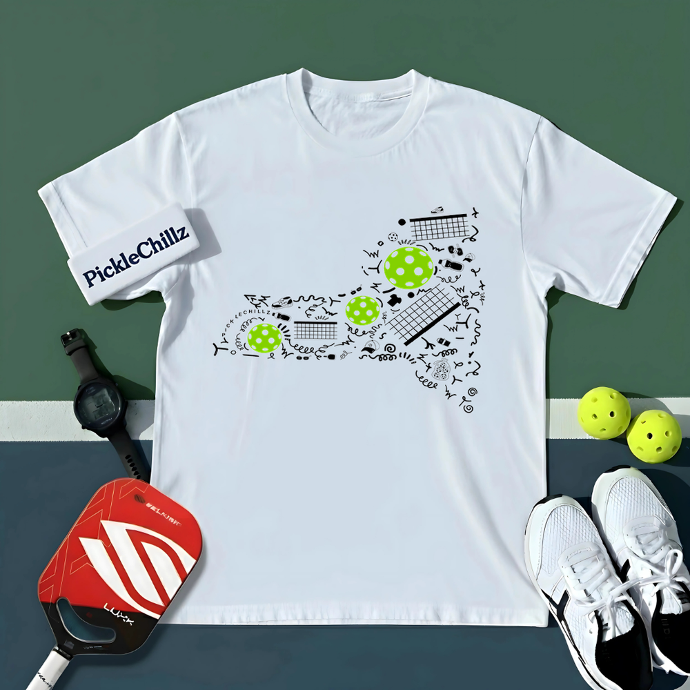 New York Pickleball Map Unisex T-Shirt - Picklechillz