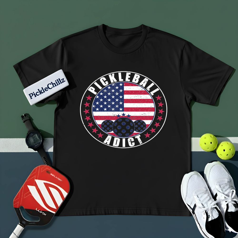 Pickleball Adict Unisex T-Shirt - Picklechillz
