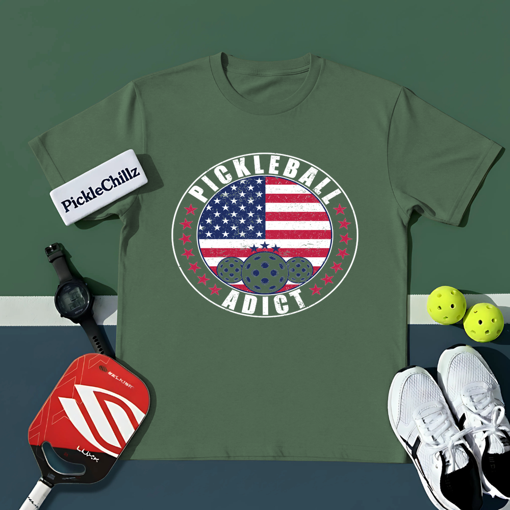 Pickleball Adict Unisex T-Shirt - Picklechillz