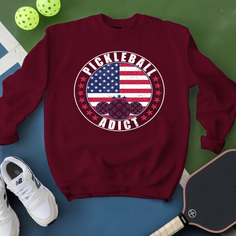 Pickleball Adict Sweatshirt - Picklechillz