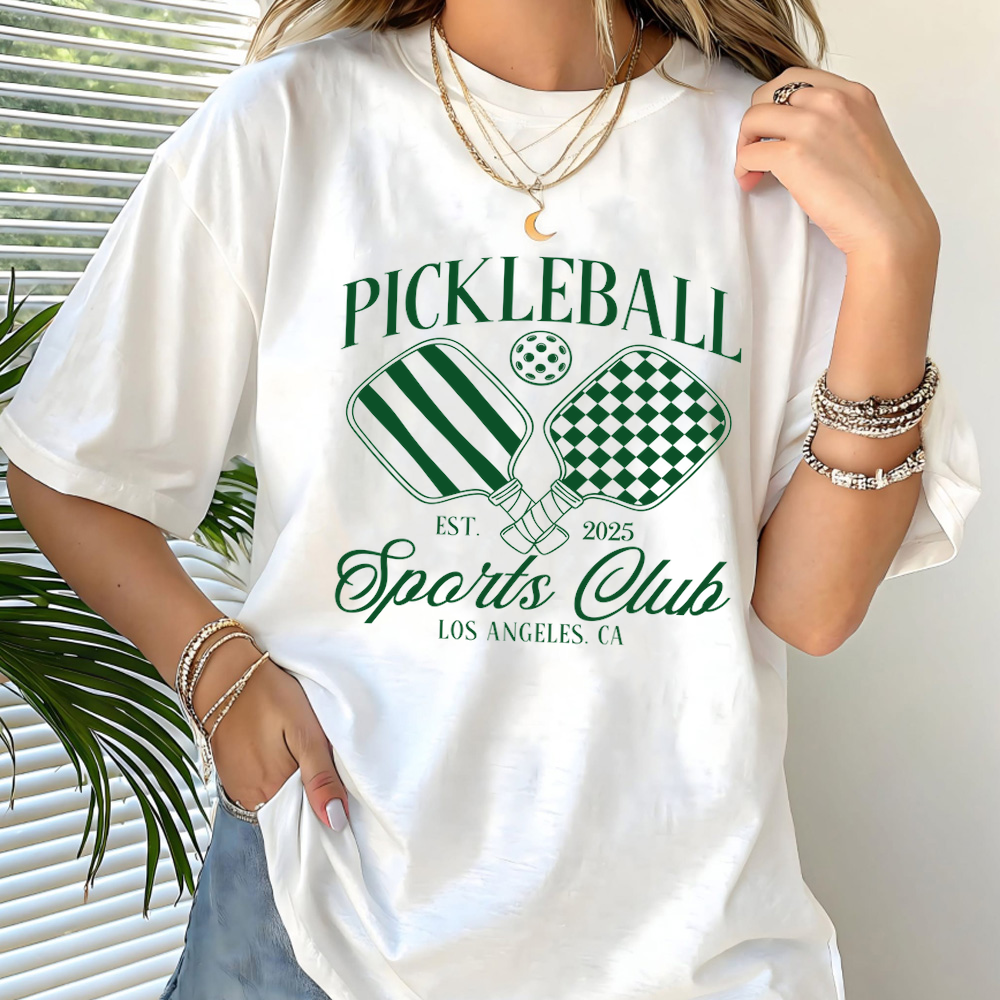 Custom Pickleball Social Club Unisex T-Shirt - Picklechillz
