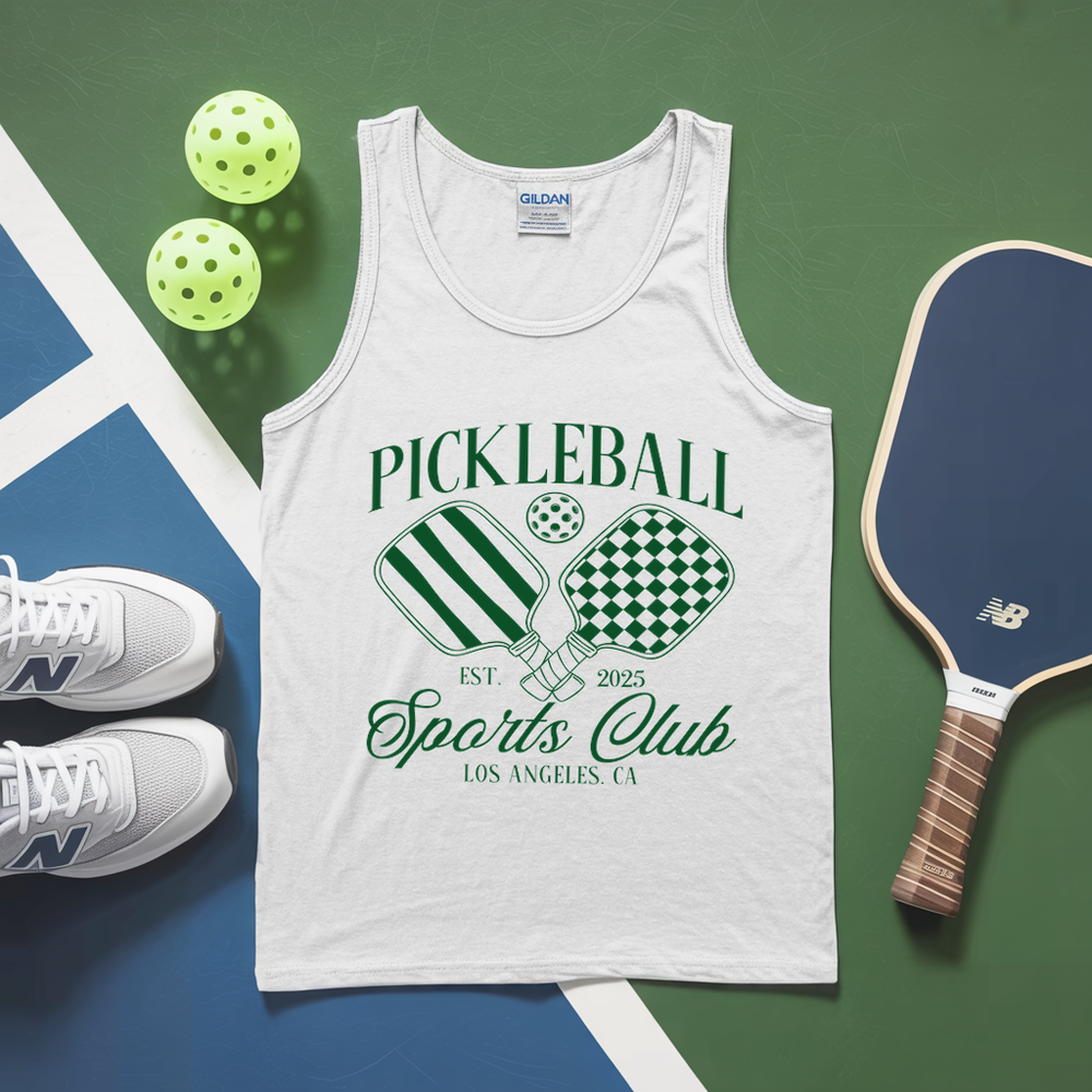 Custom Pickleball Social Club Tank Top - Picklechillz
