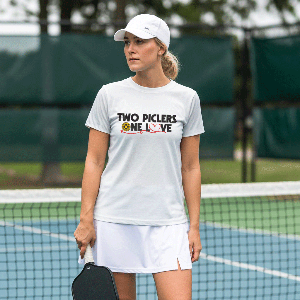 Two Picklers, One Love for Her Unisex T-Shirt - Picklechillz
