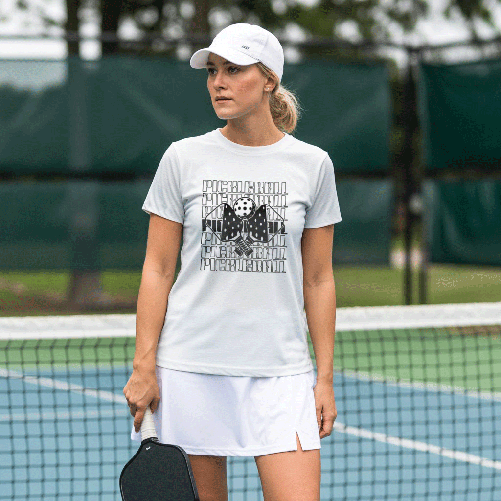 Double Pickleball Paddles And Ball Unisex T-Shirt - Picklechillz